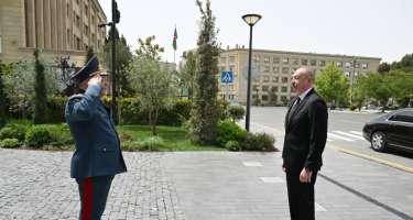 İlham Əliyev Gömrük Komitəsinin yeni binasının açılışını etdi - FOTO