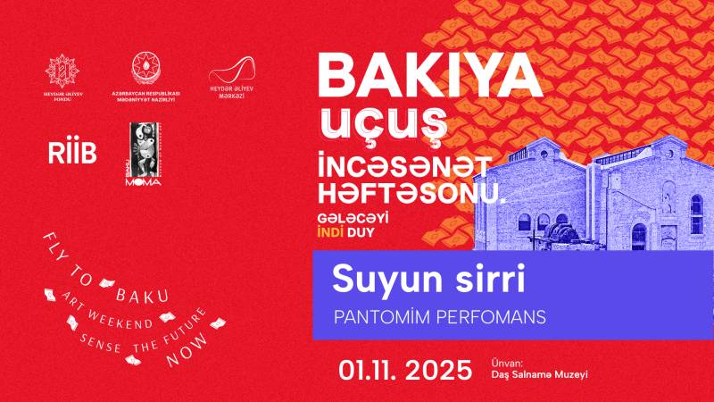 Art Weekend zamanı “Suyun sirri” pantomim tamaşanın premyerası olacaq (VİDEO)