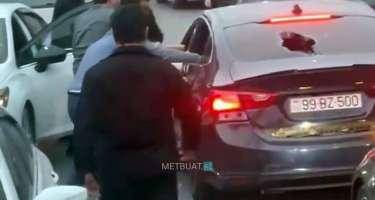 Bakıda sürücünün döyülməsinin səbəbi bilindi - VİDEO