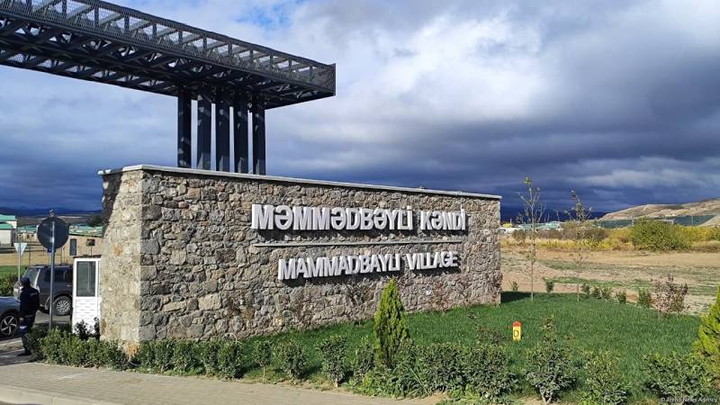 Məmmədbəyli kəndində 39 beşotaqlı ev inşa edilib (FOTO)