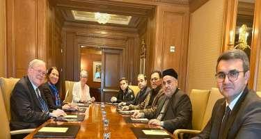 Allahşükür Paşazadə ABŞ-də görüşlər keçirib Xəbər şəkili