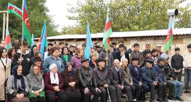 Bu kəndə ilk dəfə təbii qaz verildi Xəbər şəkili