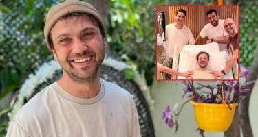 Çəkiliş zamanı qəza keçirən aktyorun xəstəxandan görüntüləri yayıldı