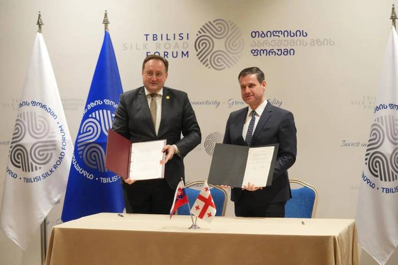 Gürcüstan və Slovakiya arasında iqtisadi əməkdaşlıq haqqında saziş imzalanıb