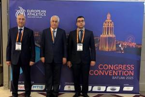 Batumidə Avropa Atletika Assosiasiyasının Konqres Konvensiyası keçirilib Xəbər şəkili