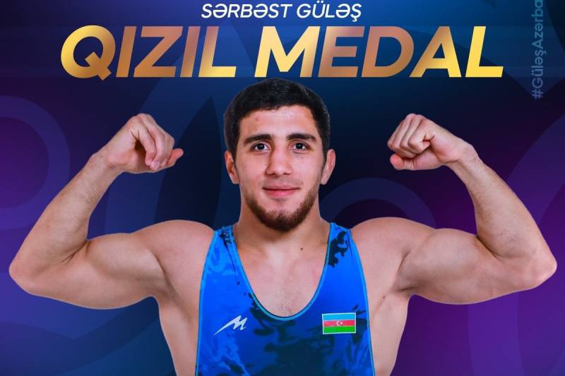 Azərbaycan güləşçisi Kənan Heybətov U23 dünya çempionu oldu