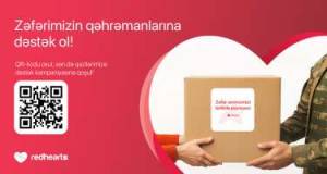 Qırmızı Ürəklər Fondundan “Zəfər Payı” aksiyası Xəbər şəkili