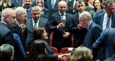 Sahibə Qafarova Ərdoğanla görüşdü