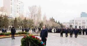DTX əməkdaşları Xocalı abidəsini ziyarət etdi - FOTO Xəbər şəkili