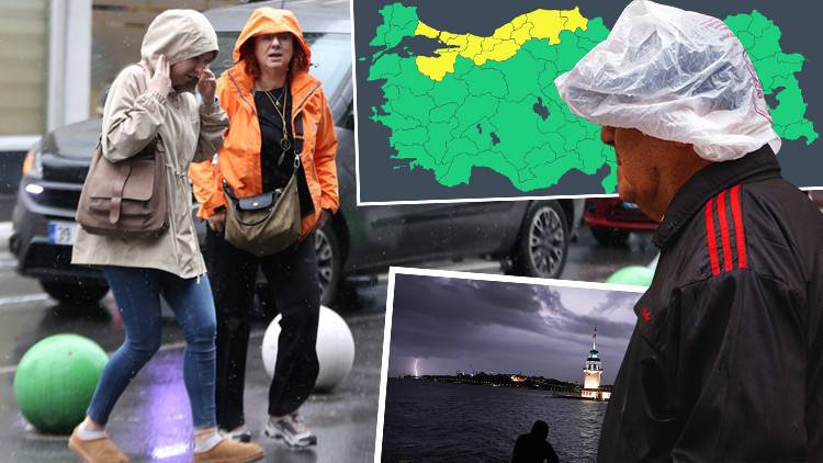 Son Dəqiqə: Həftə Sonu Hava Proqnozu və İstanbul Üçün Yeni Xəbərdarlıq – 12 Şəhərdə Sarı Kod Elan Edildi