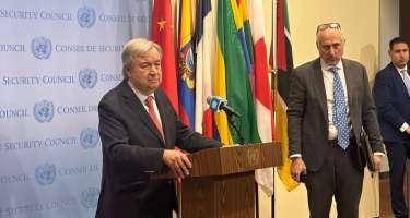 Quterreş Azərbaycan və Ermənistan liderlərinin görüşünü yüksək qiymətləndirdi