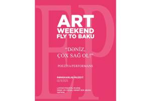 "Art Weekend" zamanı “Dəniz, çox sağ ol! təqdim ediləcək