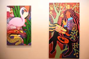 “Art Weekend” çərçivəsində “Od, Su və Öpüşlər" adlı sərgi açılıb (FOTO)