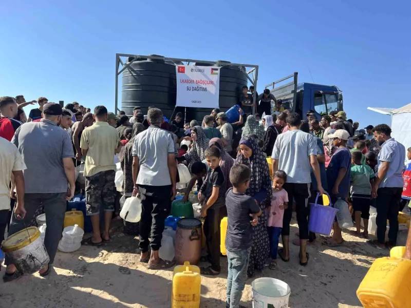 UKABDER Təşkilatı Qəzzada Fasiləsiz Humanitar Yardımı Davam Etdirir