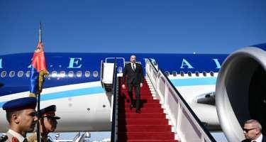 İlham Əliyev Misirdə işgüzar səfərdədir