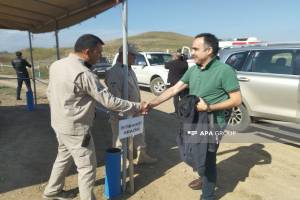 Beynəlxalq səyyahlar Füzulidə minatəmizləmə prosesini izləyiblər- FOTO - YENİLƏNİB