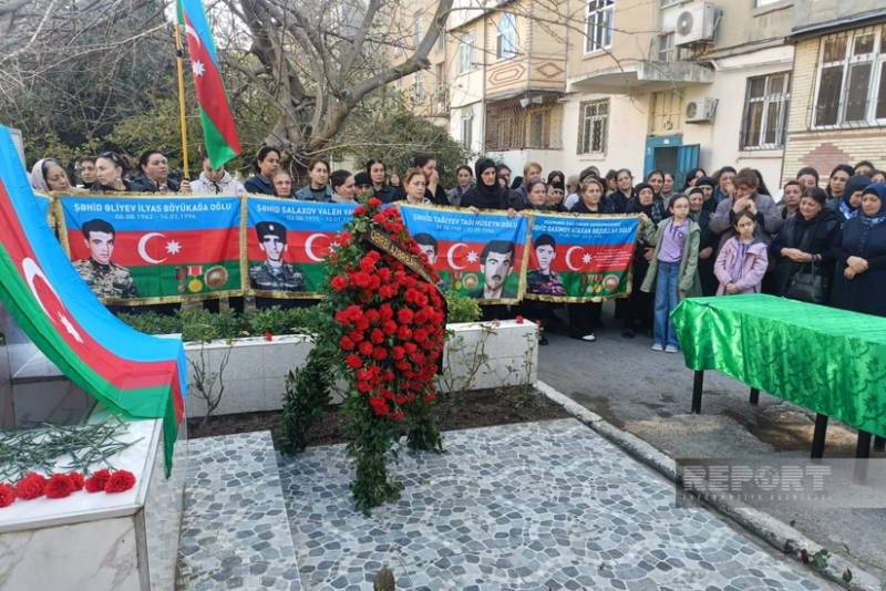 I Qarabağ müharibəsinin itkin şəhidi Rəfael Abbasov ilə vida mərasimi keçirilib