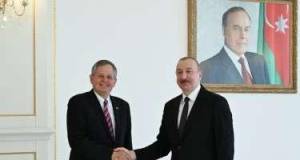 Prezident Stiv Deynsi qəbul etdi Xəbər şəkili