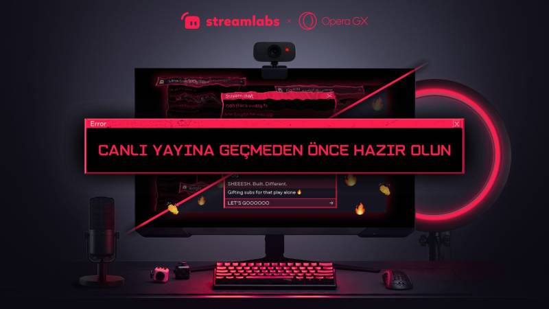 Opera GX strimerlərin canlı yayımlarını "Yayım Profili" ilə təhlükəsiz edir