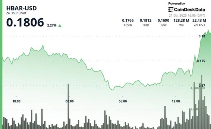 HBAR Tokeni 4.3% Dəyər İtirdi: İnstitusional Satışlar Əsas Dəstək Səviyyəsini Qırdı