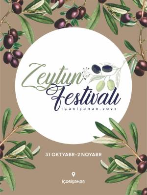 İçərişəhərdə Zeytun Festivalı keçiriləcək Xəbər şəkili