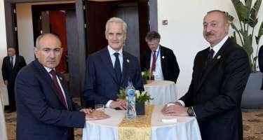 Prezident Paşinyanla görüşdü