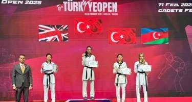 Azərbaycan taekvondoçusu beynəlxalq turnirdə medal qazandı