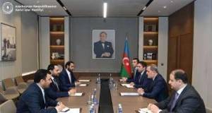 Ceyhun Bayramov Qətərin dövlət naziri ilə görüşdü Xəbər şəkili