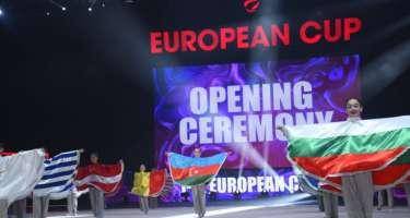 Bakıda təşkil olunan Avropa Kubokunun açılış mərasimi keçirildi