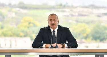 Prezident açılışda çıxış etdi - YENİLƏNDİ