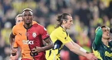 "Qalatasaray" "Fənərbağça"nı məğlub edərək yarımfinala yüksəldi