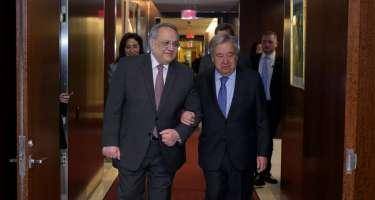 Yaşar Əliyev Quterreşlə görüşdü