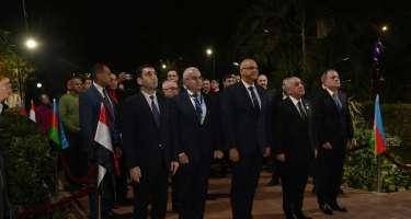 Əli Əsədov Misirdə ümummilli lider Heydər Əliyevin xatirəsini yad etdi