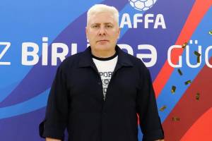 Azərbaycan millisinin baş məşqçisi: "Araz-Naxçıvan"a qarşı oyundan razı qaldım"