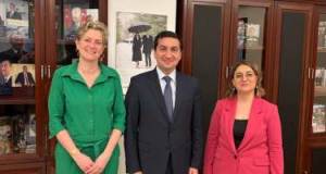 Niderland səfiri Hikmət Hacıyevlə görüşdü