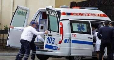Partlayış nəticəsində 5 nəfər xəstəxanaya yerləşdirildi