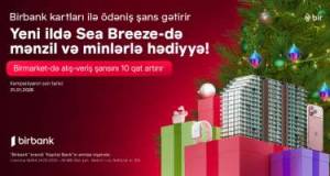 Birbank kartları ilə ödəniş See Breeze-də mənzil qazandırır Xəbər şəkili