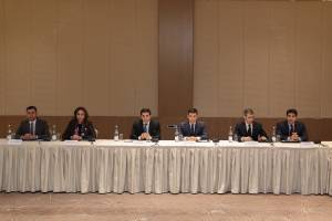 Ədliyyə Nazirliyi və KOBİA sahibkarlarla görüş keçirib Xəbər şəkili