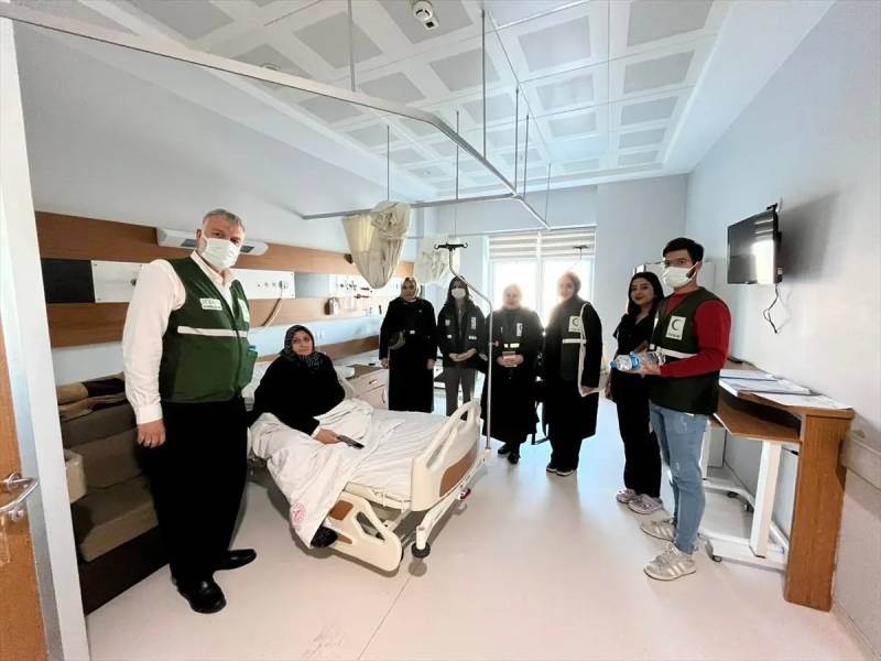 Sivas "Yaşıl Aypara" Təşkilatı Dünya XƏXD Günündə Xəstəxana Ziyarəti Həyata Keçirdi