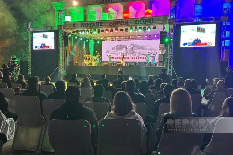 Sumqayıtda Zəfər Günü konsert proqramı ilə davam edib - YENİLƏNİB