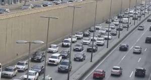 Bakının bu yollarında tıxac var -SİYAHI Xəbər şəkili