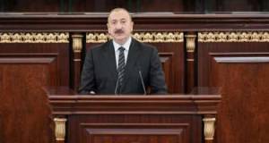 İlham Əliyev çıxış etdi