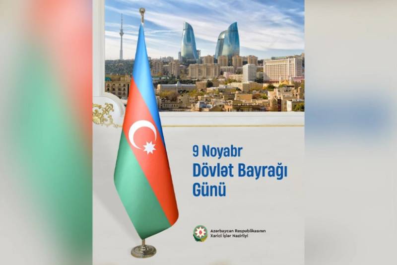 XİN: Üçrəngli bayrağımız Azərbaycanın zəngin tarixini və parlaq gələcəyini təcəssüm etdirir