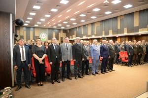 Dövlət Statistika Komitəsində Konstitusiyanın qəbul olunmasının 30 illiyinə həsr edilən tədbir keçirilib Xəbər şəkili