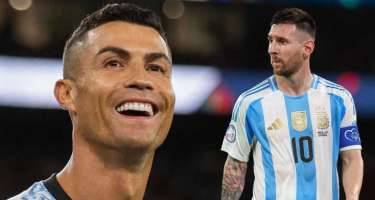 Messi Ronaldoya cavab verdi