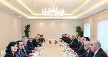 Şahin Mustafayev ilə Mher Qriqoryan müzakirə apardı