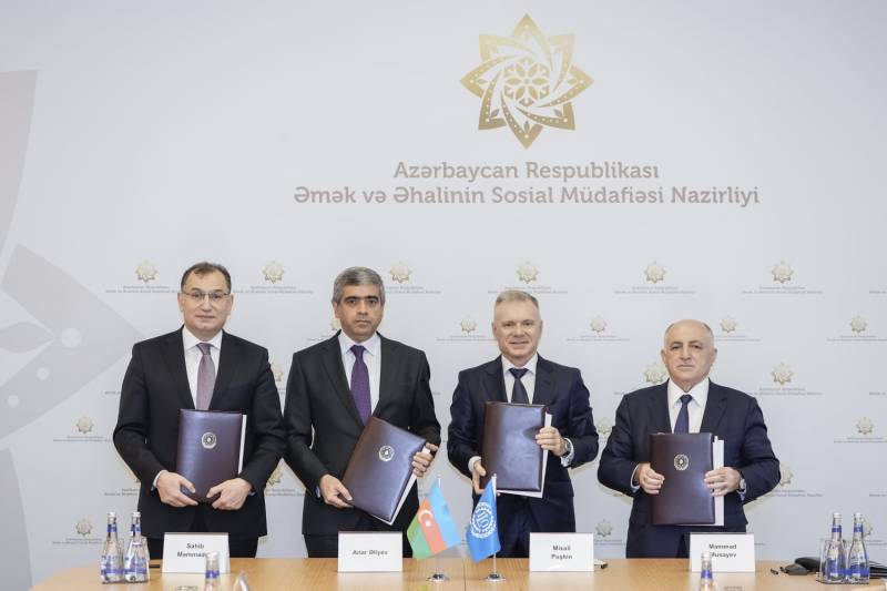 Azərbaycanla BƏT arasında “2025-2029-cu illər üçün Layiqli Əmək üzrə Ölkə Proqramı” imzalanıb (FOTO)