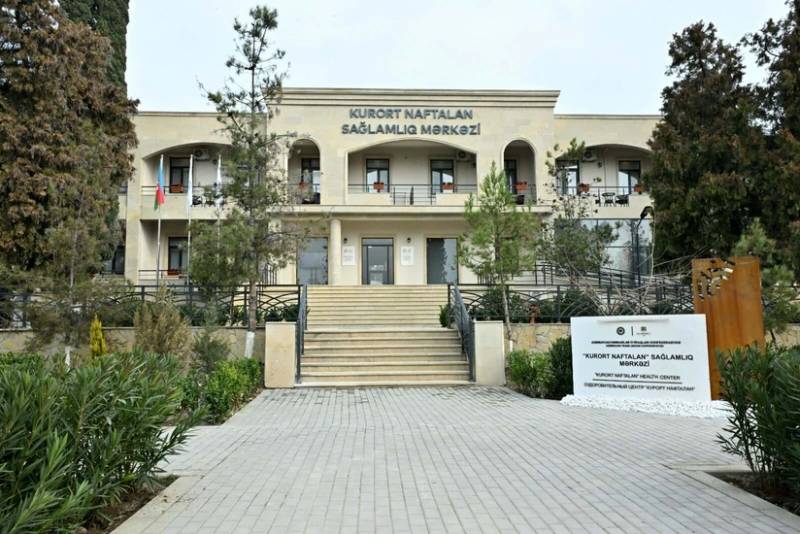 "Kurort Naftalan"da şərait yaxşılaşdırılıb