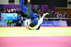 Azərbaycan cüdoçusu Fidan Əlizadə bürünc medal görüşündə uduzub - YENİLƏNİB