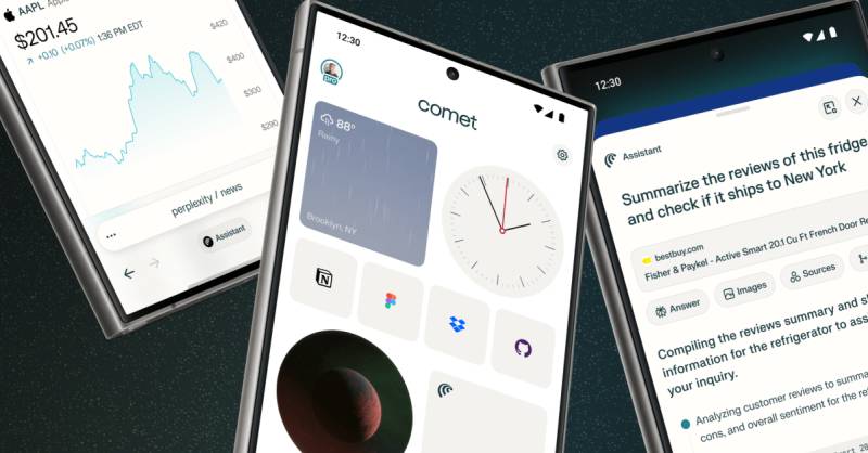 Perplexity Süni İntellektli "Comet" Brauzerini Android İstifadəçilərinə Təqdim Etdi